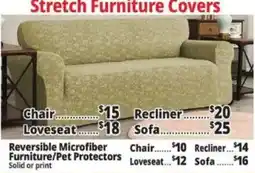 Ocean State Job Lot Stretch Furniture Covers offer