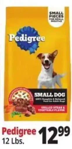 Ocean State Job Lot Pedigree small dog offer