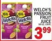 C Town Welch's passion fruit juice offer