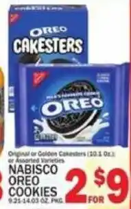 C Town Nabisco Oreo Cookies offer
