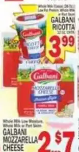C Town Galbani ricotta cheese offer