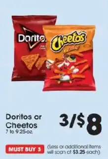 Price Rite Doritos or Cheetos offer