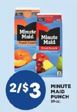 Price Rite Minute Maid Punch offer