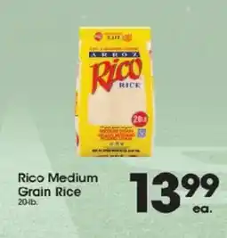 Price Rite Rico Medium Grain Rice offer