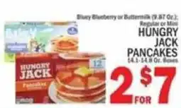 C Town Hungry Jack Pancakes offer