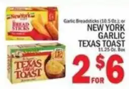 C Town New York Garlic Texas Toast offer