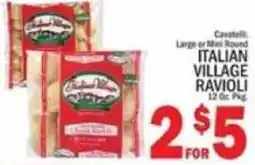 C Town Italian village ravioli offer