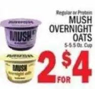 C Town Mush overnight oats offer
