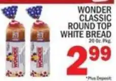 C Town Wonder classic round top white bread offer