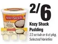 Sentry Kozy Shack Pudding offer