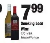 Sentry Smoking Loon Wine offer