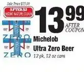 Sentry Michelob Ultra Zero Beer offer