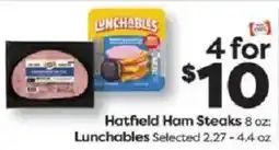 Weis Markets Hatfield Ham Steaks offer