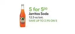 Publix Jarritos Soda offer