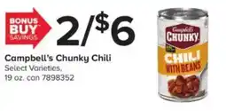 GIANT Campbell's Chunky Chili offer
