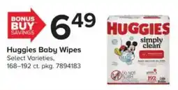 GIANT Huggies baby wipes offer