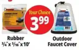 Ocean State Job Lot Your Choice Rubber Outdoor Faucet Cover offer
