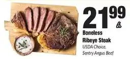 Sentry Sentry Angus Beef Boneless Ribeye Steak offer