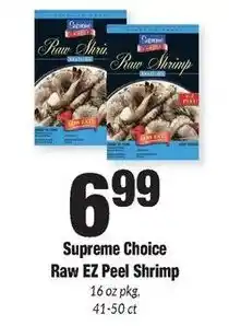 Sentry Supreme Choice Raw EZ Peel Shrimp offer