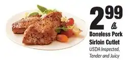 Sentry Boneless Pork Sirloin Cutlet offer