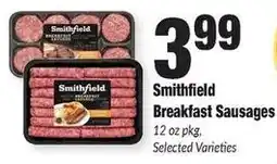 Sentry Smithfield breakfast sausages offer