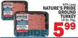 C Town Nature's Pride ground turkey offer