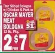 C Town Oscar Mayer meat bologna offer
