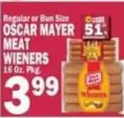 C Town Oscar Mayer meat wieners offer
