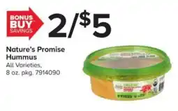GIANT Nature's Promise Hummus offer