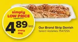 GIANT Our Brand Strip Danish offer