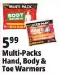 Ocean State Job Lot Multi-Packs Hand, Body & Toe Warmers offer
