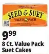 Ocean State Job Lot Seed & Suet Value Pack offer