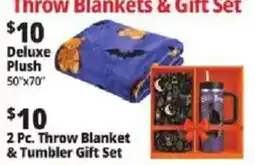 Ocean State Job Lot Throw Blankets & Gift Set offer