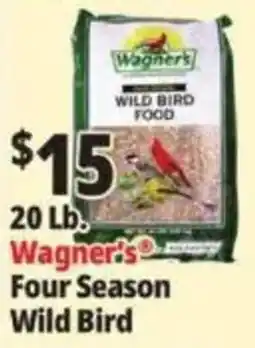 Ocean State Job Lot Wagner's Four Season Wild Bird offer