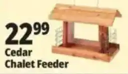 Ocean State Job Lot Cedar Chalet Feeder offer