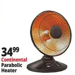 Ocean State Job Lot Continental Parabolic Heater offer