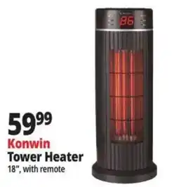 Ocean State Job Lot Konwin tower heater offer