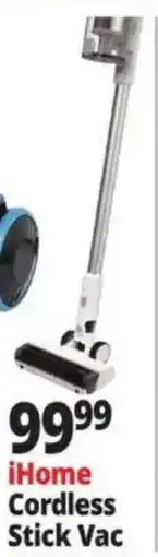 Ocean State Job Lot iHome cordless stick vac offer