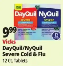 Ocean State Job Lot Vicks DayQuil/NyQuil Severe Cold & Flu offer