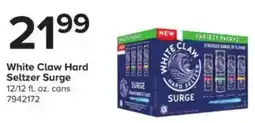 GIANT White Claw Hard Seltzer Surge offer