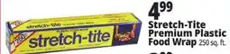 Ocean State Job Lot Stretch-tite premium plastic food wrap offer