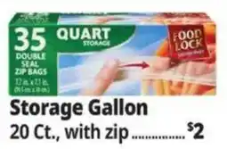 Ocean State Job Lot Food lock storage gallon offer