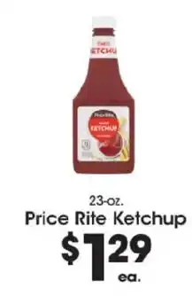 Price Rite Price Rite Ketchup offer