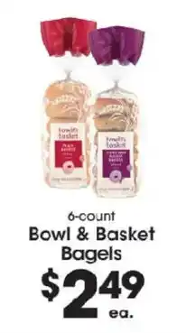 Price Rite Bowl & Basket Bagels offer
