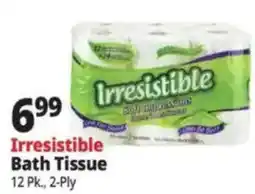 Ocean State Job Lot Irresistible Bath Tissue offer