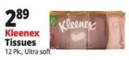 Ocean State Job Lot Kleenex tissues offer