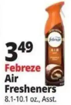 Ocean State Job Lot Febreze air fresheners offer