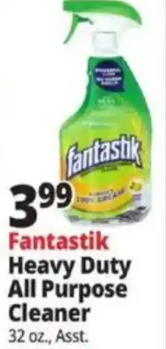 Ocean State Job Lot Fantastik heavy duty all purpose cleaner offer