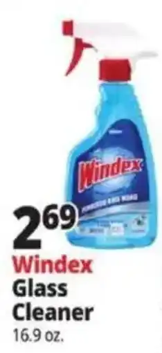 Ocean State Job Lot Windex Glass Cleaner offer