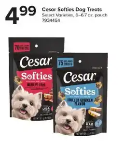 GIANT Cesar Softies Dog Treats offer